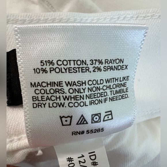 Express Women’s Jeans High Rise Skinny Size 4R White - Picture 7 of 9